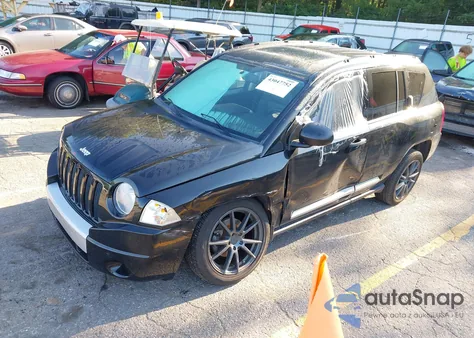 2008 Jeep Compass Limited из США, поврежденный, VIN 1J8FF57W98D795031